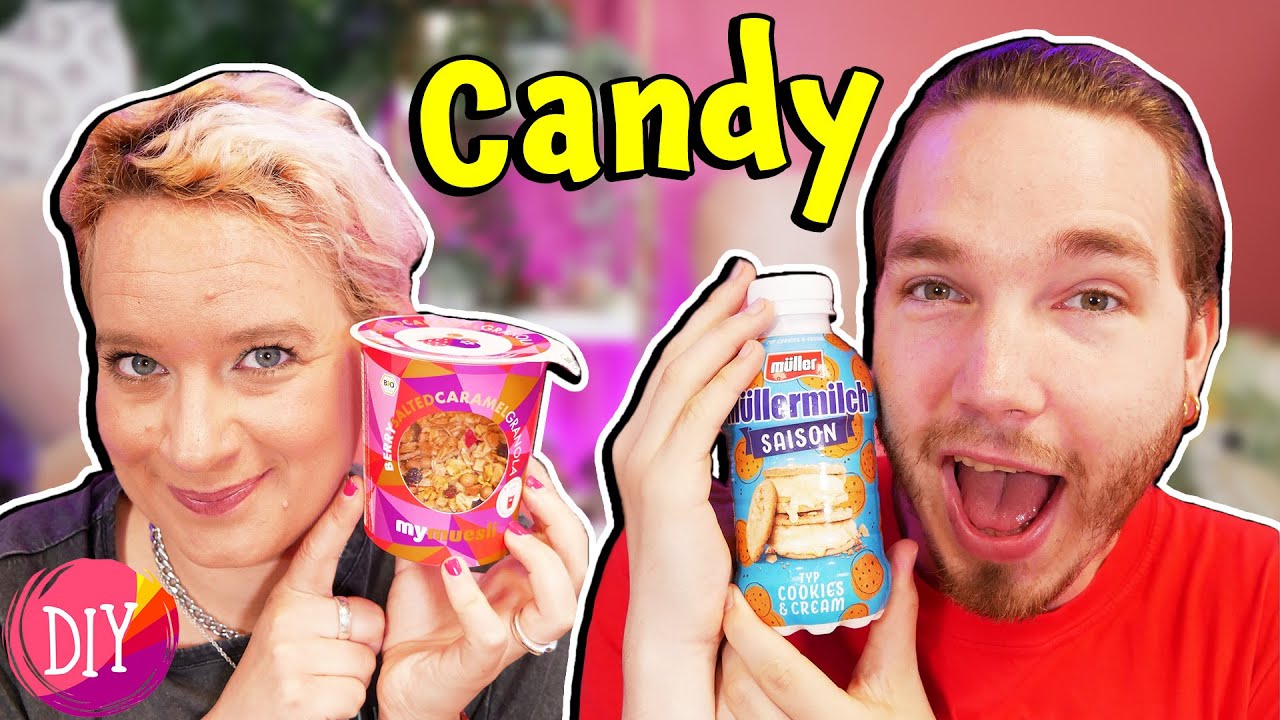 CANDY CHALLENGE, aber nur mit Frühstücks Snacks!