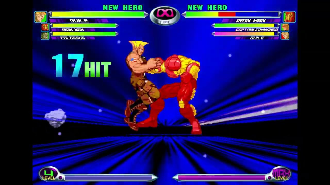 MvC2: Guile Combos (Tenderloin Special)
