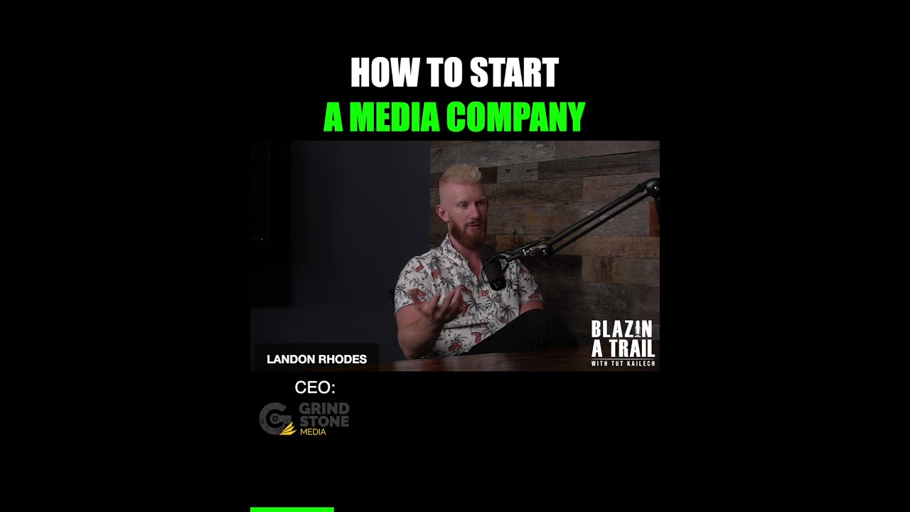HOW TO START A MEDIA COMPANY! GREAT SIDE GIG