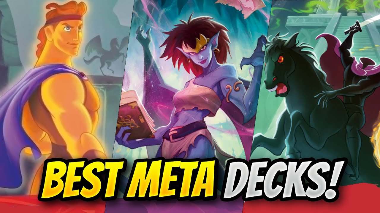 BEST DISNEY LORCANA DECKS OF THE WEEK!