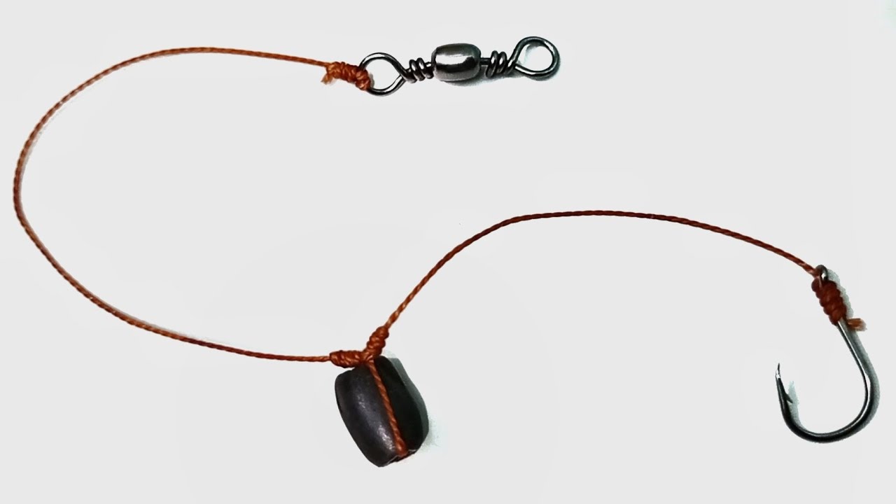 How To Properly Tie A Fishing Hook For Big Fish | Bottom Fishing 2023