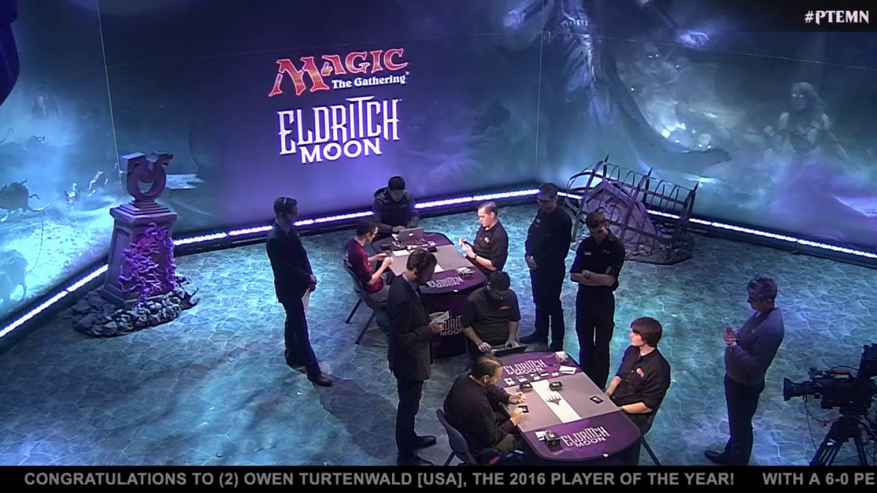Pro Tour Eldritch Moon Quarterfinals: Duke vs. Scott-Vargas and Turtenwald vs. Takahashi
