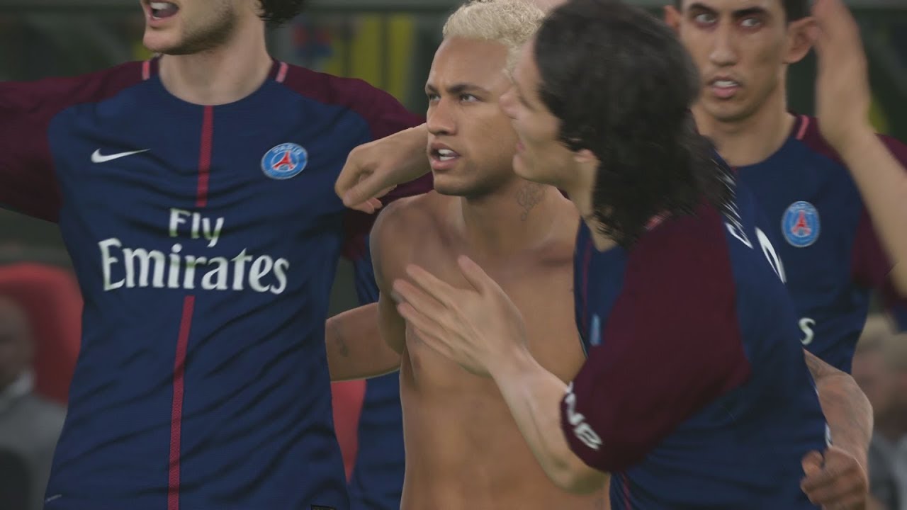 Paris Saint-Germain vs Manchester City - NEYMAR vs JESUS - Gameplay Pedido por Inscritos - M ESTRELA