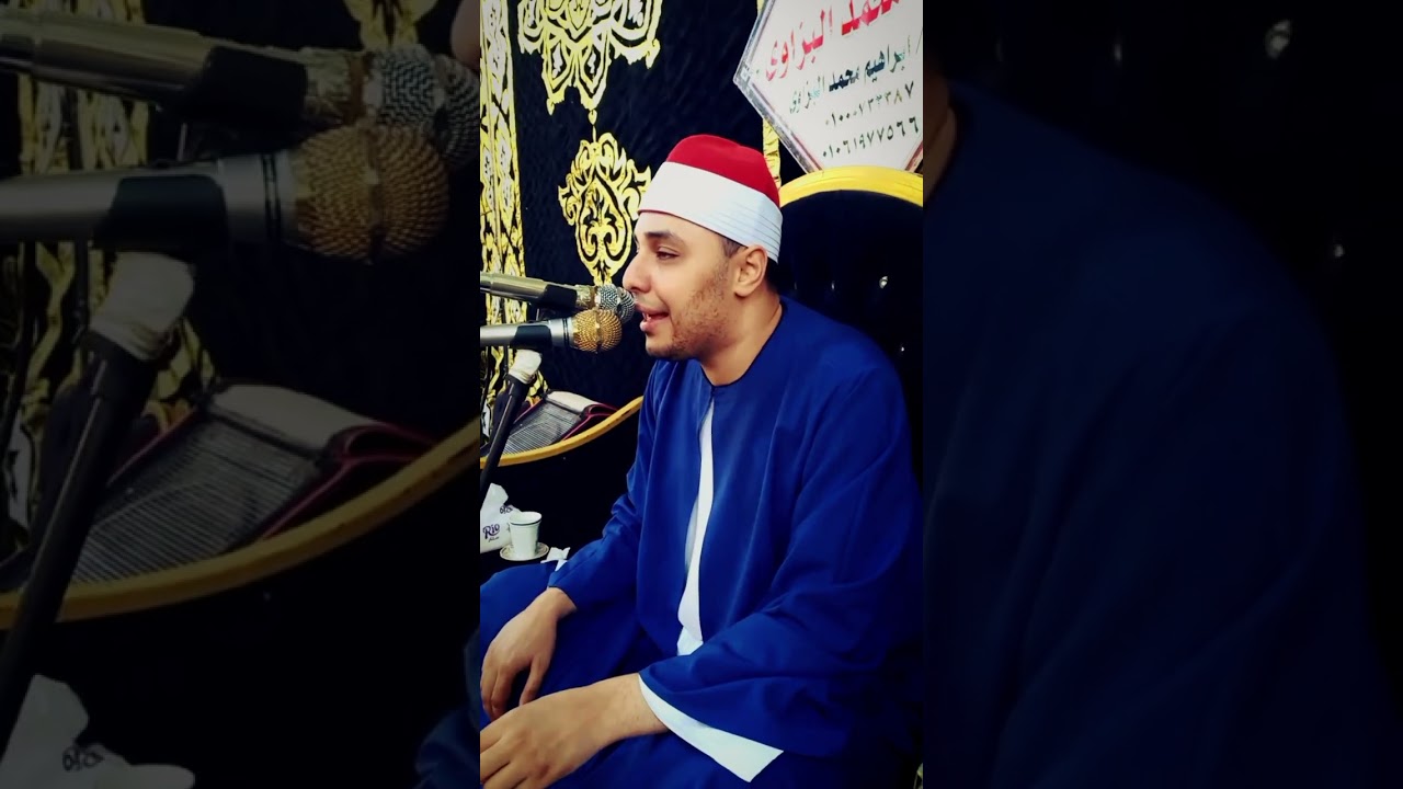 حقا انه العجيبب الخولى يسطر التاريخ بحروف من ذهب ليلة من ليالى الابداع للموهوب قارئ الشباب الاول