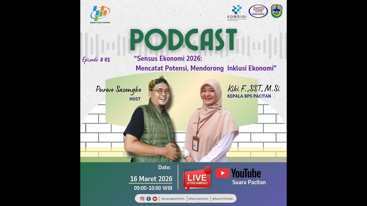 PODCAST: Sensus Ekonomi 2026: Mencatat Potensi Mendorong Inklusi Ekonomi