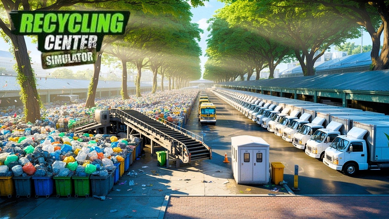 Recycling Center Simulator - Expecting Some Big Payouts Now With The Extra Truck - EP2