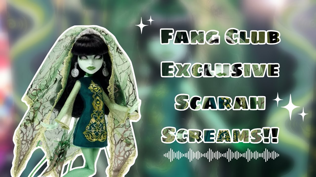 SCARAH SCREAMS FANG CLUB DOLL INBOX REVIEW!!