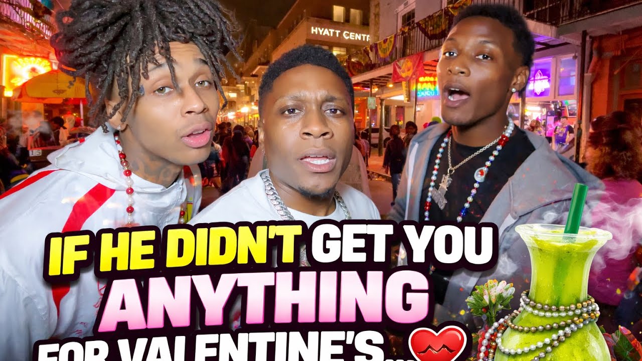 If He Didn’t Get You Anything for Valentine’s… Is It Over?! 💔 | Bourbon Street Interviews
