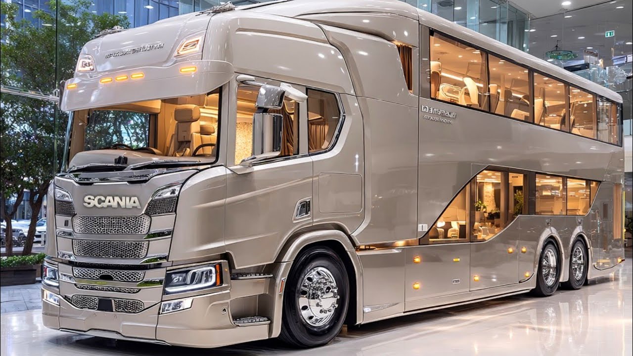2026 Scania TITAN 6x6 – Двухэтажный экспедиционный дворец нового поколения@TechDrive-n3z 