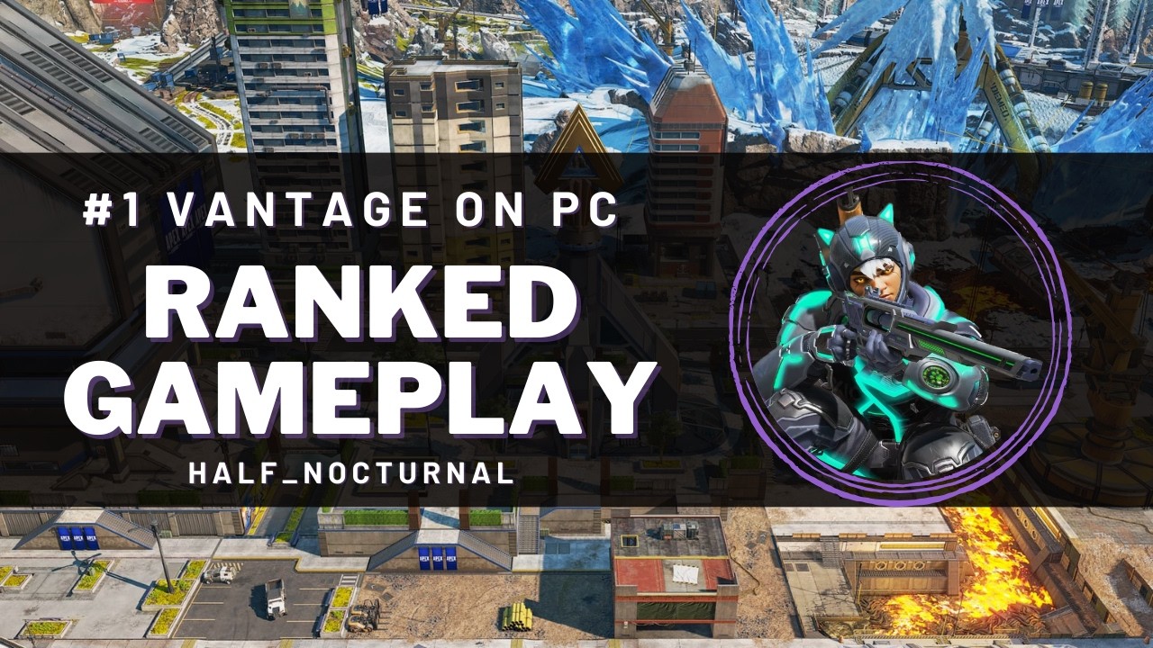 Игрок номер 1 на ПК начинает свой путь в рейтинговых играх! Apex Legends!