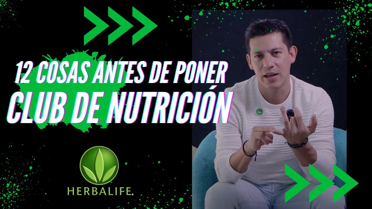 12 Cosas que DEBES SABER ANTES DE poner un CLUB DE NUTRICIÓN