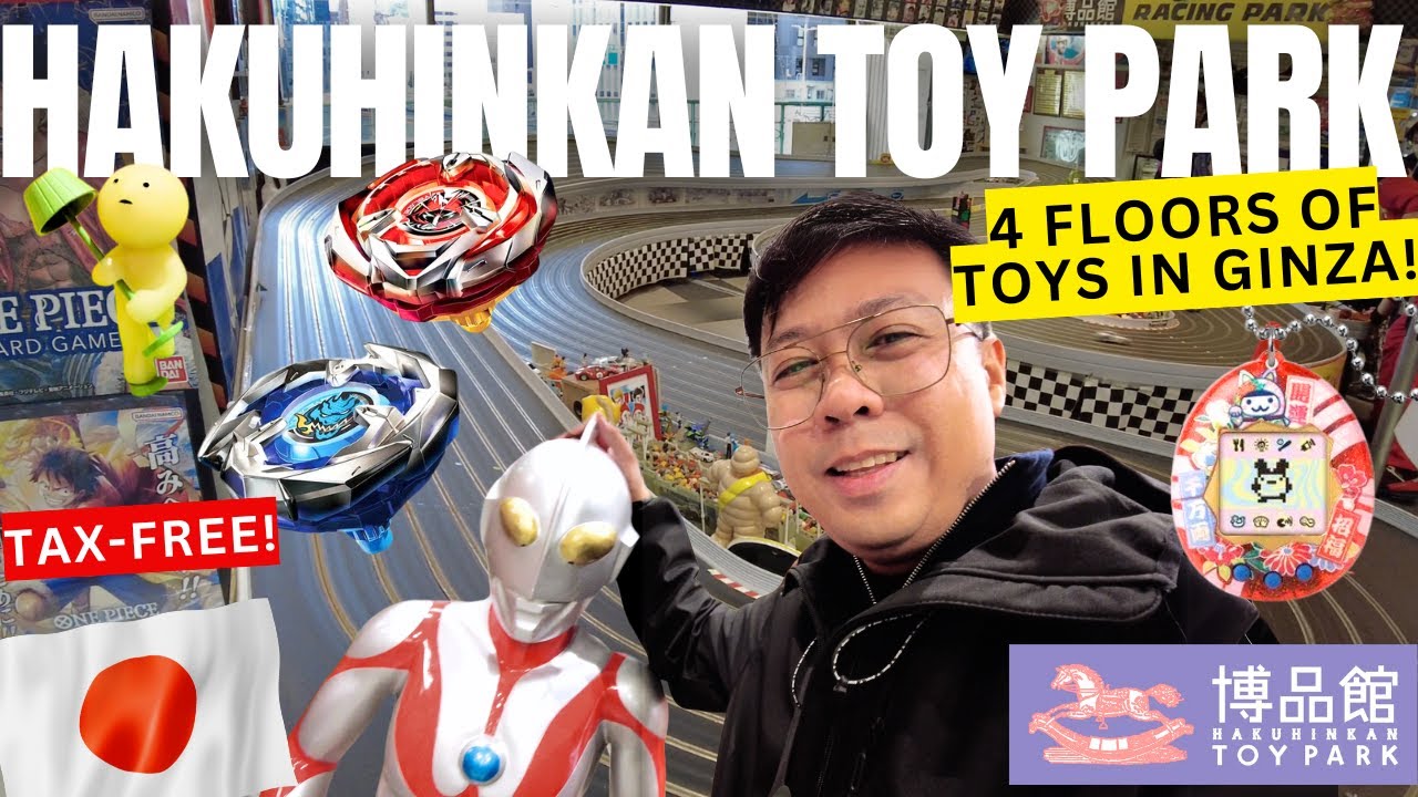 Tax Free Toy Shopping at Hakuhinkan Toy Park in Ginza – Must Buy in Japan! 2025