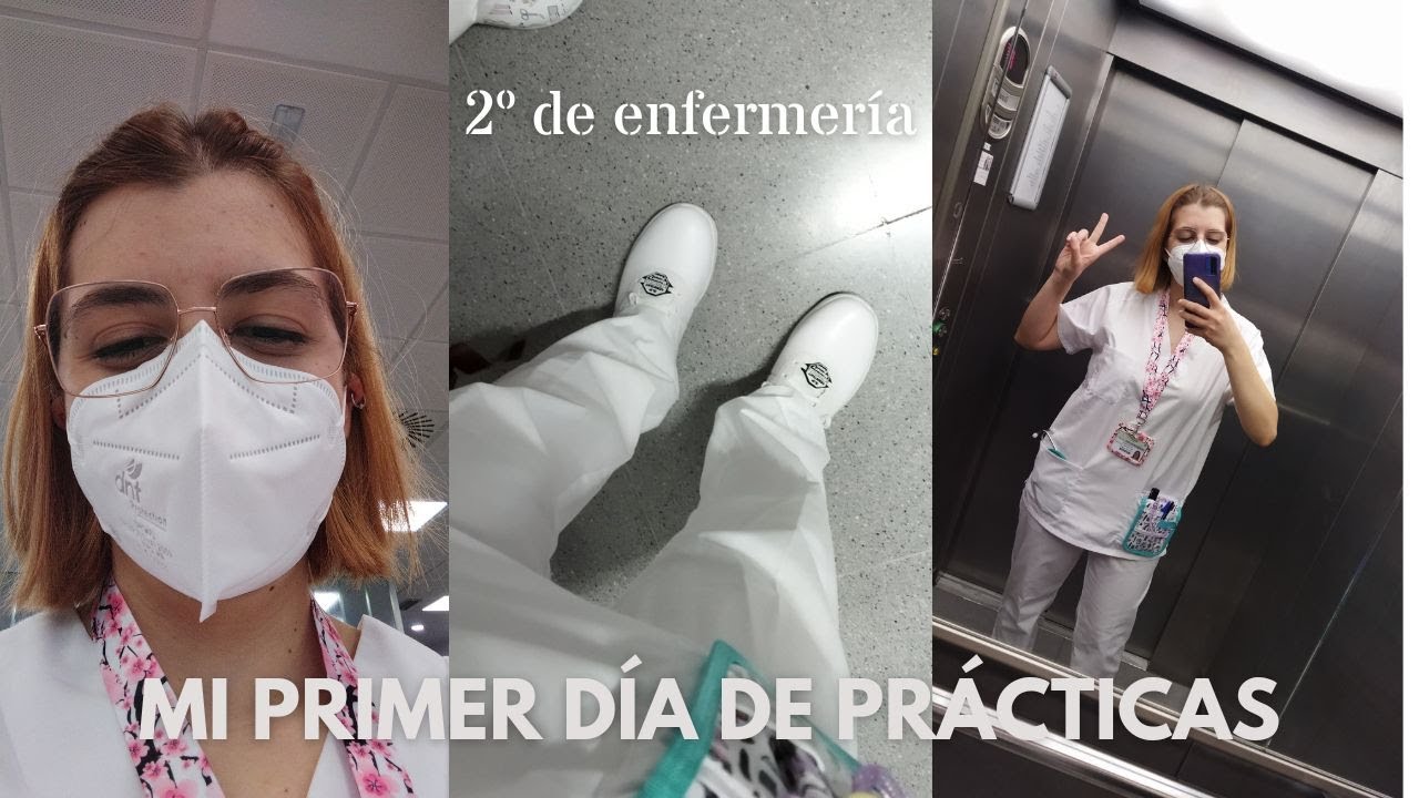 Mi PRIMER día de PRÁCTICAS en el hospital // 2º de enfermería