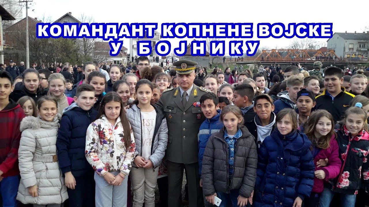 Генерал Симовић у Бојнику
