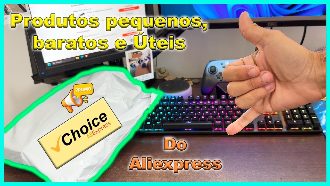 Unboxing da Promoção do ALI na aba MEGA #!choice #barato