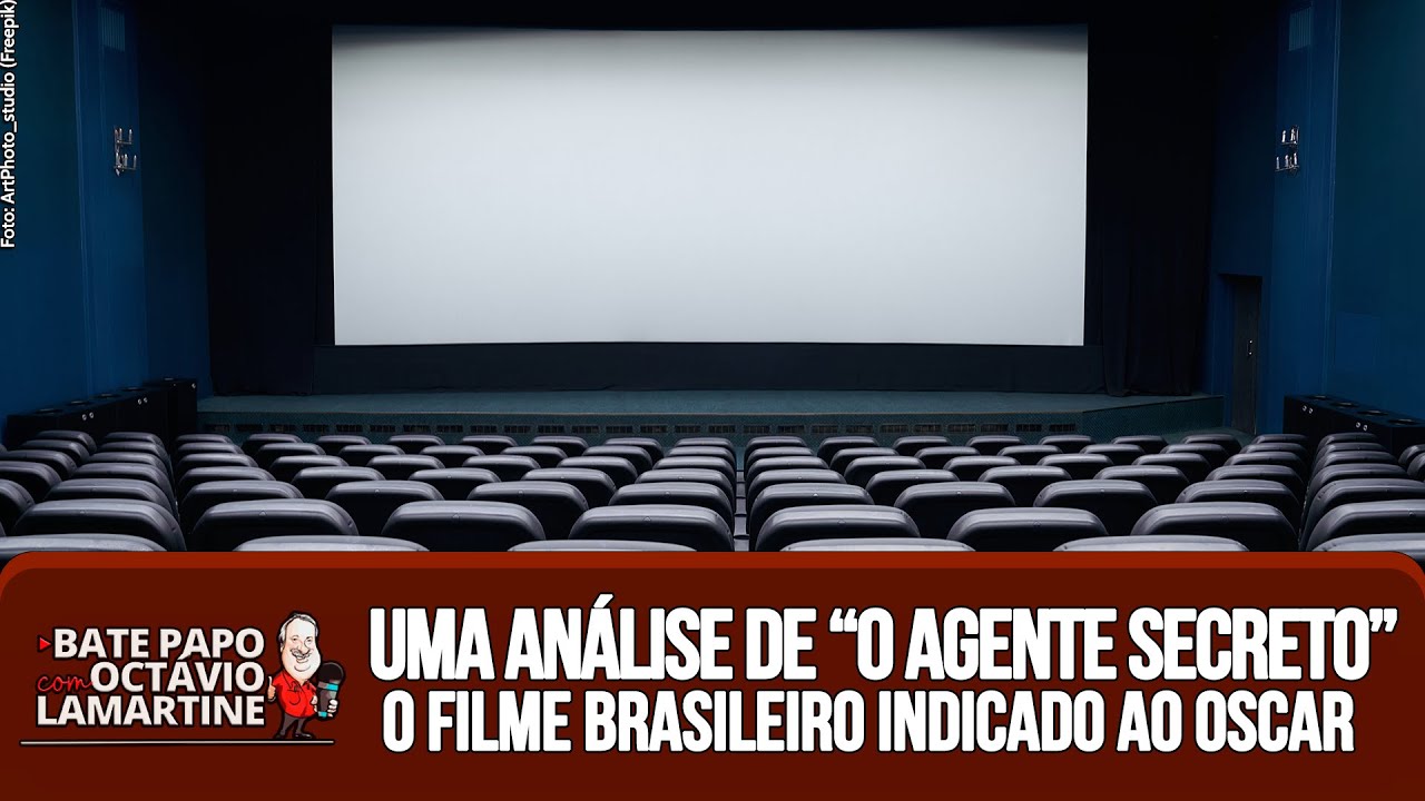 “O AGENTE SECRETO”, O FILME BRASILEIRO INDICADO AO OSCAR | 🎙️ BATE-PAPO, COM OCTAVIO LAMARTINE