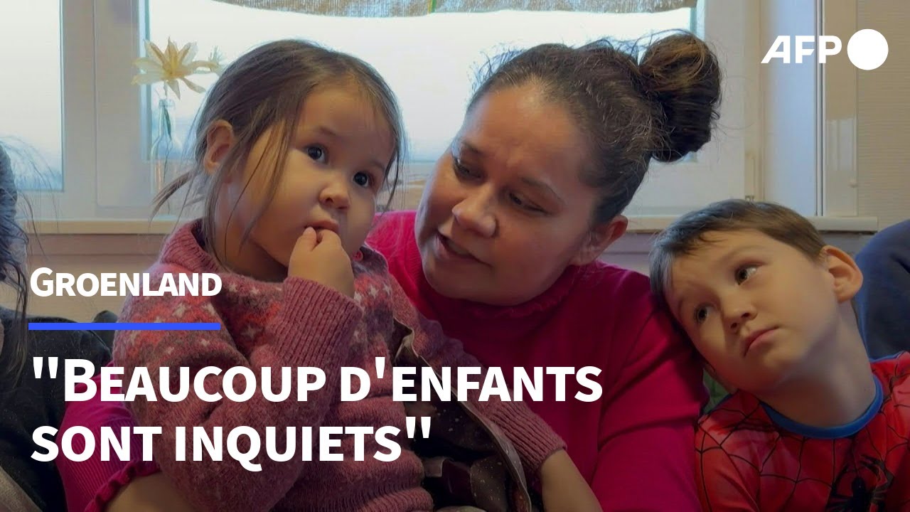 Face à Trump, les Groenlandais tentent de rassurer leurs enfants | AFP