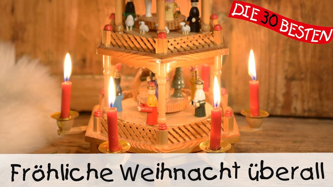 ⛄️ Fröhliche Weihnacht überall - Weihnachtslieder für Kinder || Kinderlieder