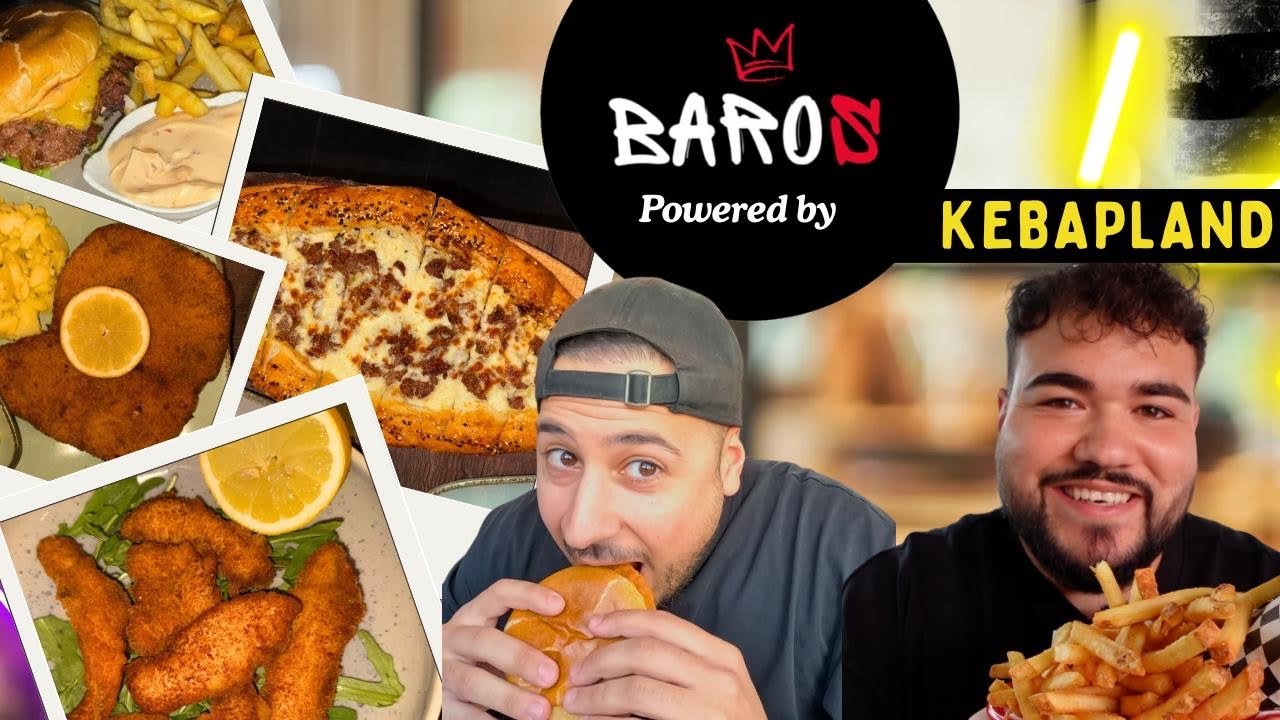 NEUER FOODSPOT IN KÖLN | WIR TESTEN BAROS (KEBAPLAND)🍔🫔🥤 | diese2