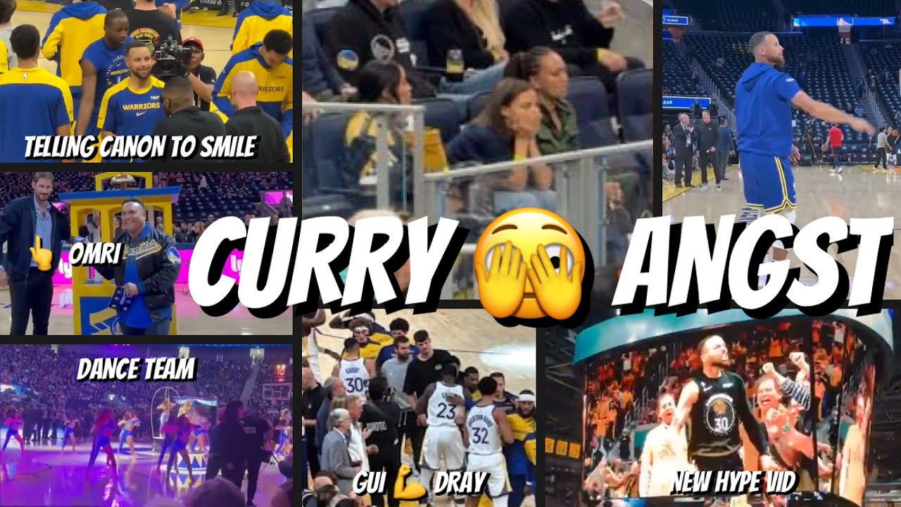 Curry family angst over Steph ankle injury 🫣 Kerr late to intros 😂 Gui x Draymond 💪 new hype video 🔥