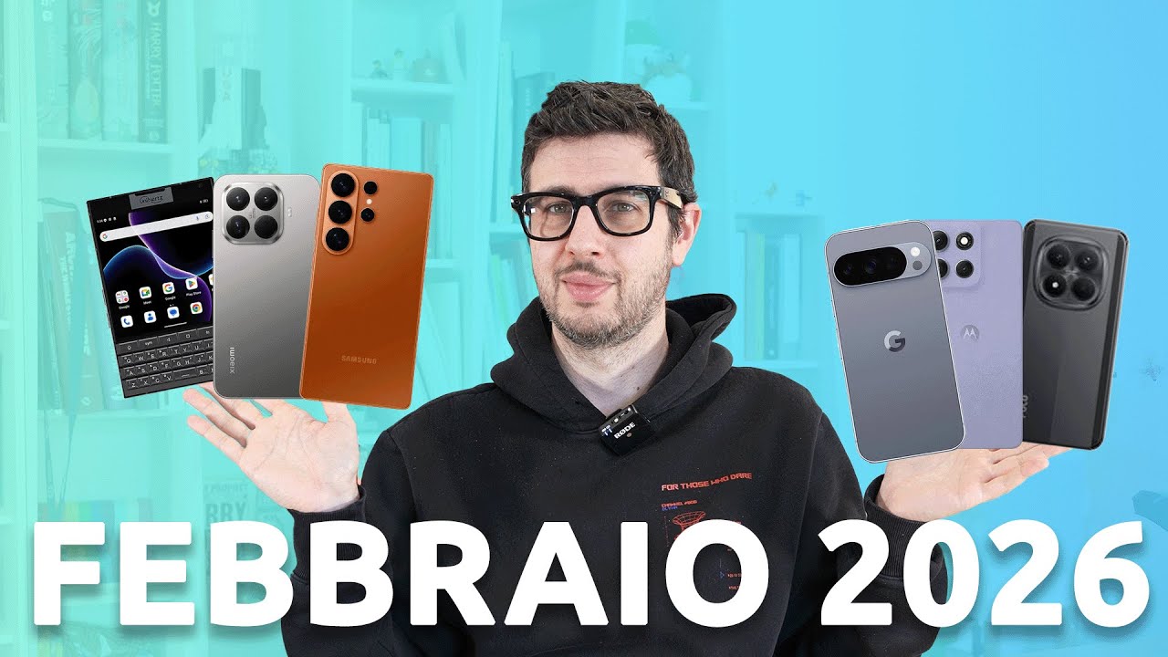 I MIGLIORI SMARTPHONE DI GENNAIO (e febbraio) 2026