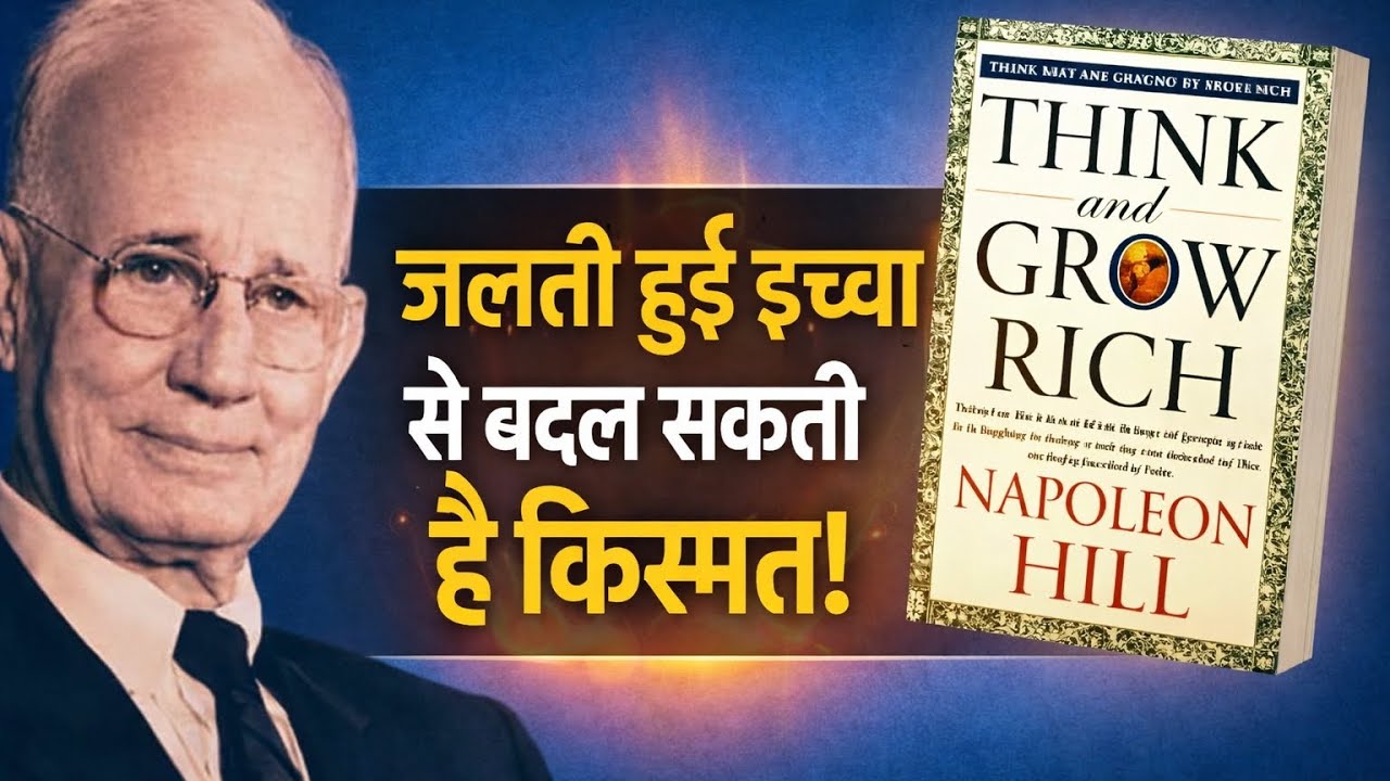 जलती हुई इच्छा से बदल सकती है किस्मत | Desire Chapter | Think and Grow Rich Story | Napoleon Hill ||