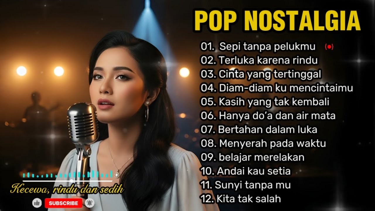 POP NOSTALGIA 80an TERBARU 😭 | Teman saat kerja, santai dan perjalanan 🎶 | Sepi tanpa pelukmu 💔