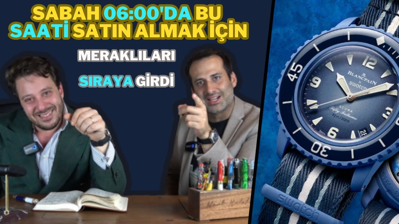 Blancpain X Swatch Bu SAAT İçin Sabah 06:00'da Sıra Beklenir Mi?