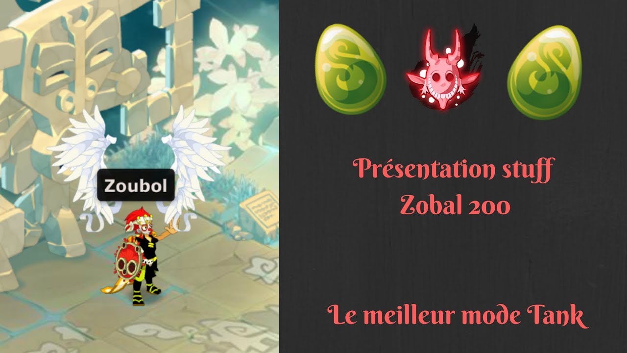 Présentation stuff Zobal 200 - Le Meilleur mode tank !!!