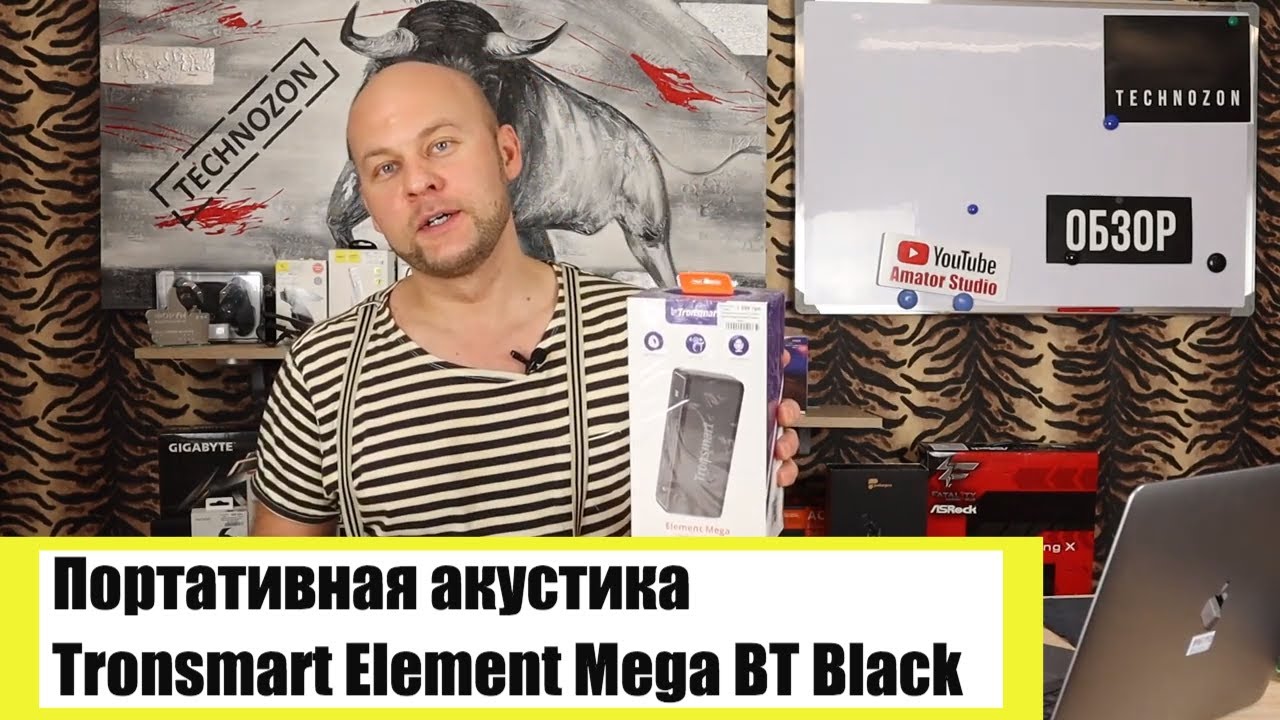Портативная акустика Tronsmart Element Mega BT Black