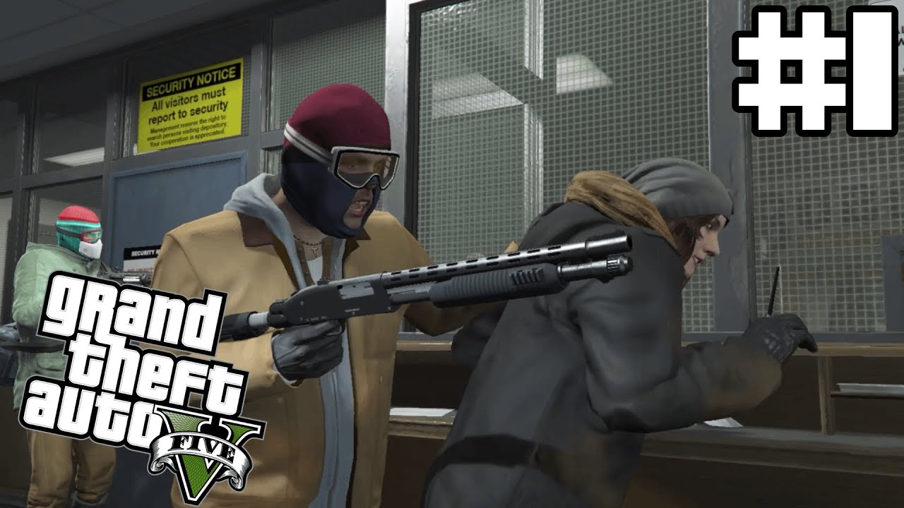 GTA 5 Po Polsku - Prolog #1