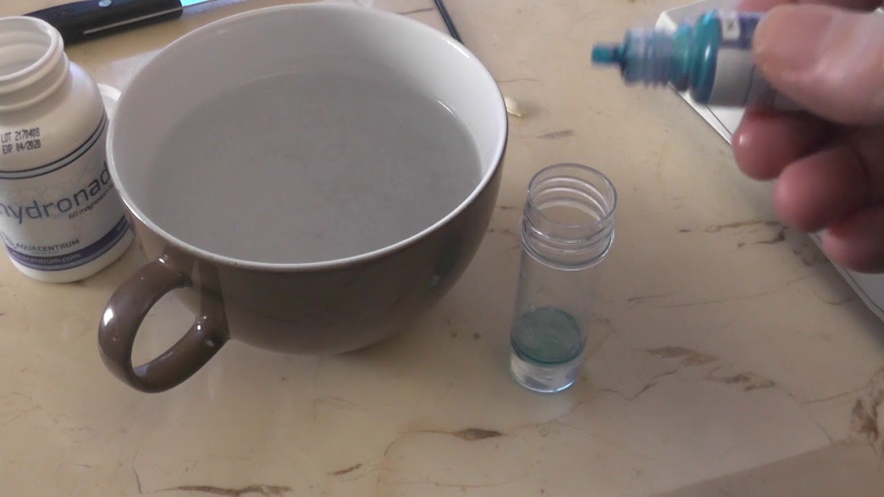 Wasserstoffwasser als Heissgetränk