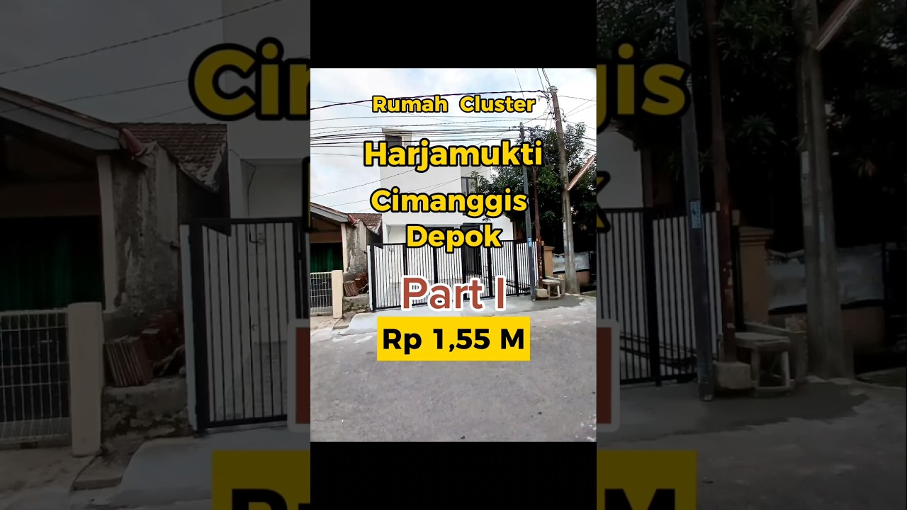 Rumah Bagus dalam Cluster Harjamukti Cimanggis Depok