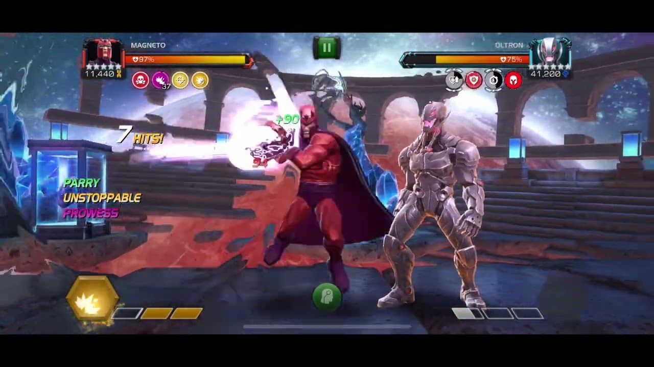 5 4 6 Ultron Boss Revisited - Magneto makes it easy.