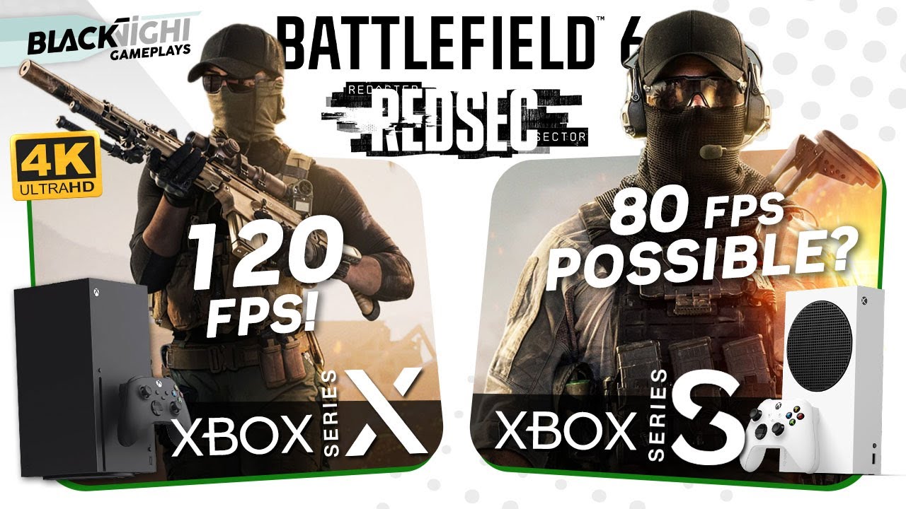 Battlefield REDSEC на XBOX Series S против XBOX Series X | БЕЗУМНАЯ производительность на ОБА!