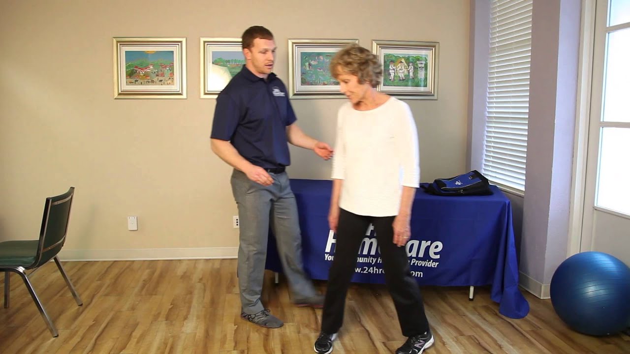 Physical Therapy Exercises for Seniors: Ankle-Strengthening To Prevent Falls - 24Hr HomeCare