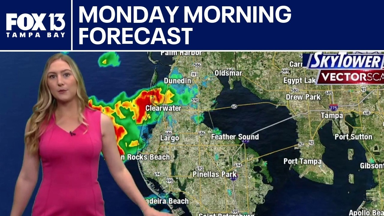 Tampa weather | Monday morning forecast