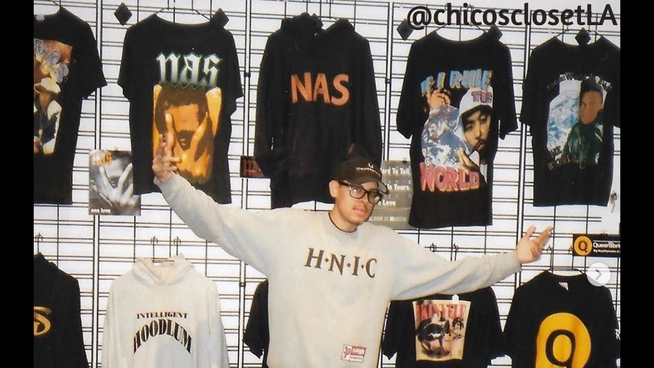 @chicosclosetLA on vintage Rap Tees, pop ups, and manifesting your destiny.