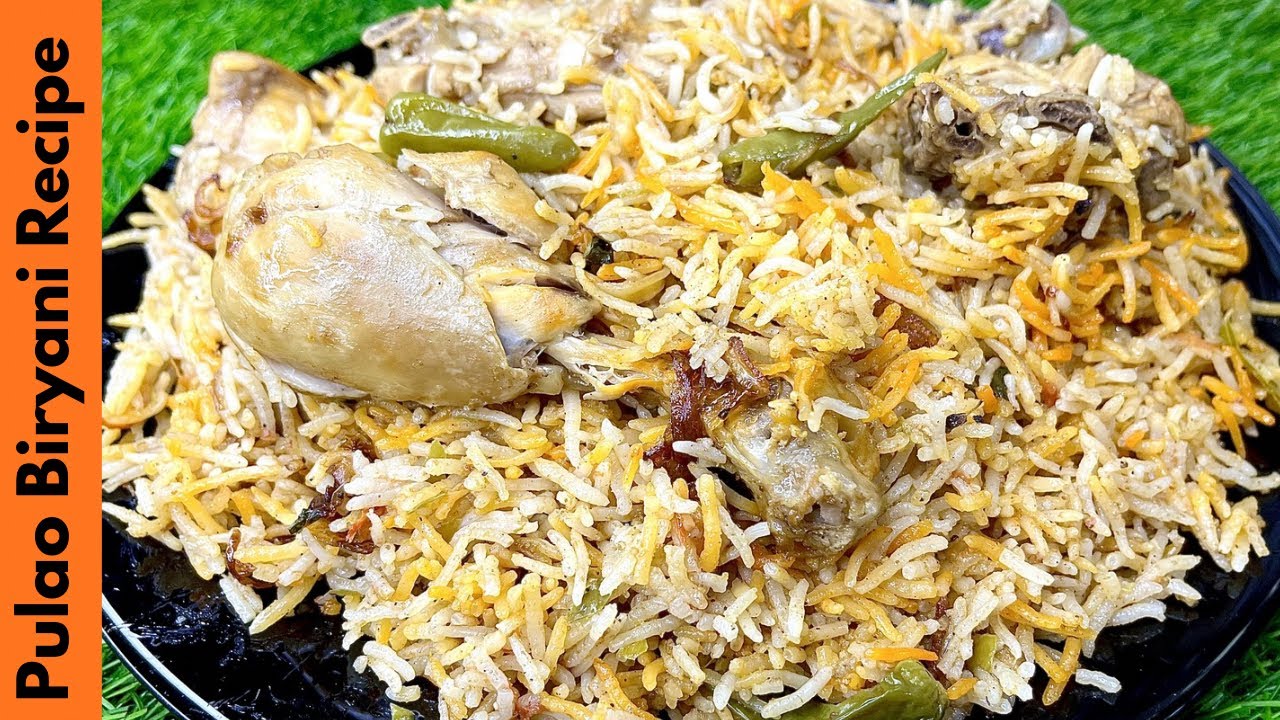 Eid Special Chicken Pulao Recipe | Chicken Pulao Biryani Recipe 