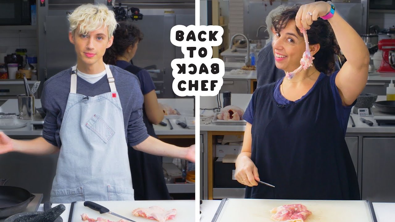 Troye Sivan Tries to Keep Up with a Professional Chef | Back-to-Back Chef | Bon Appétit