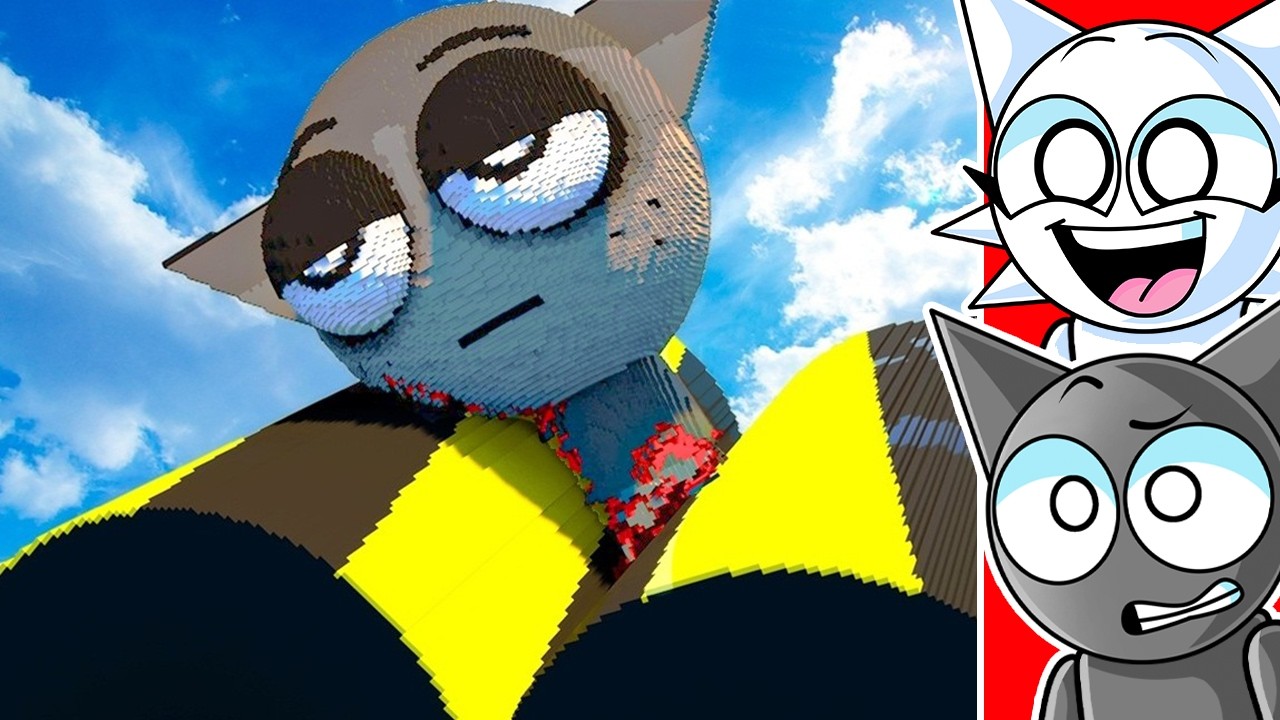 SPRUNKI VS GIANT ROLLER