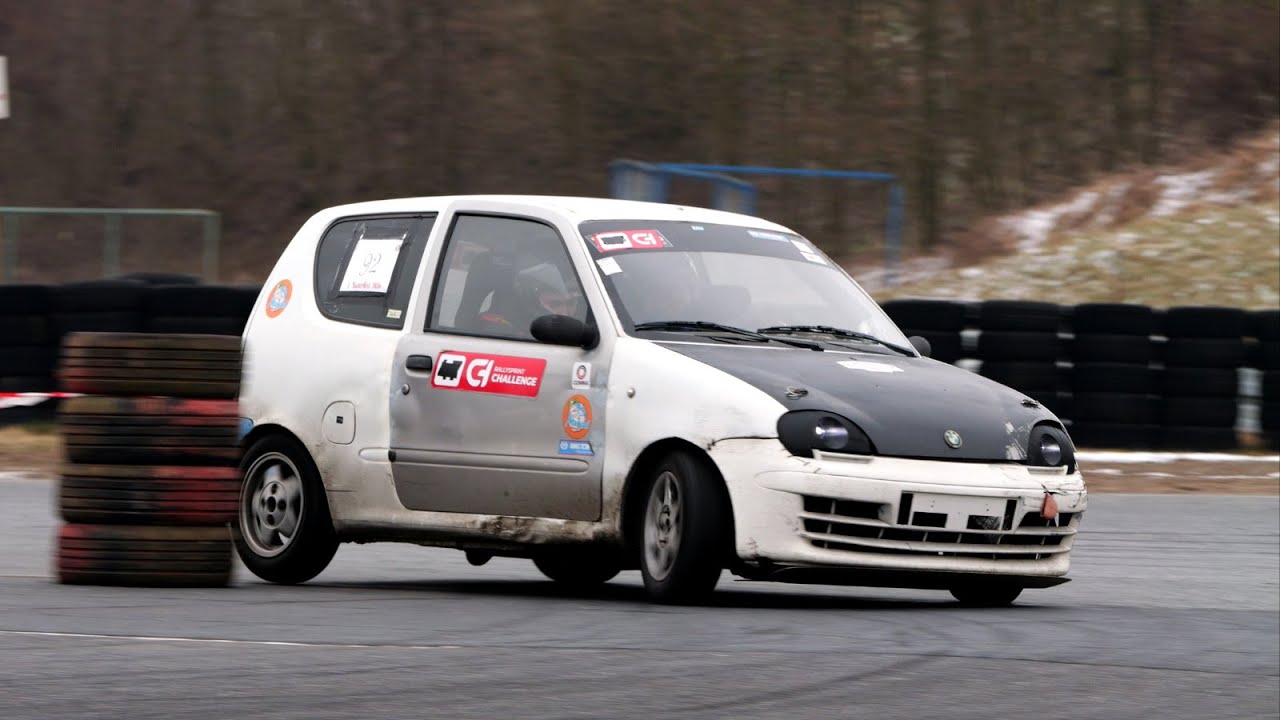 Jakub Brodowski/Igor Kowalski, Fiat Seicento - I SuperOES Tor Poznań 2026 - 24.01.2026