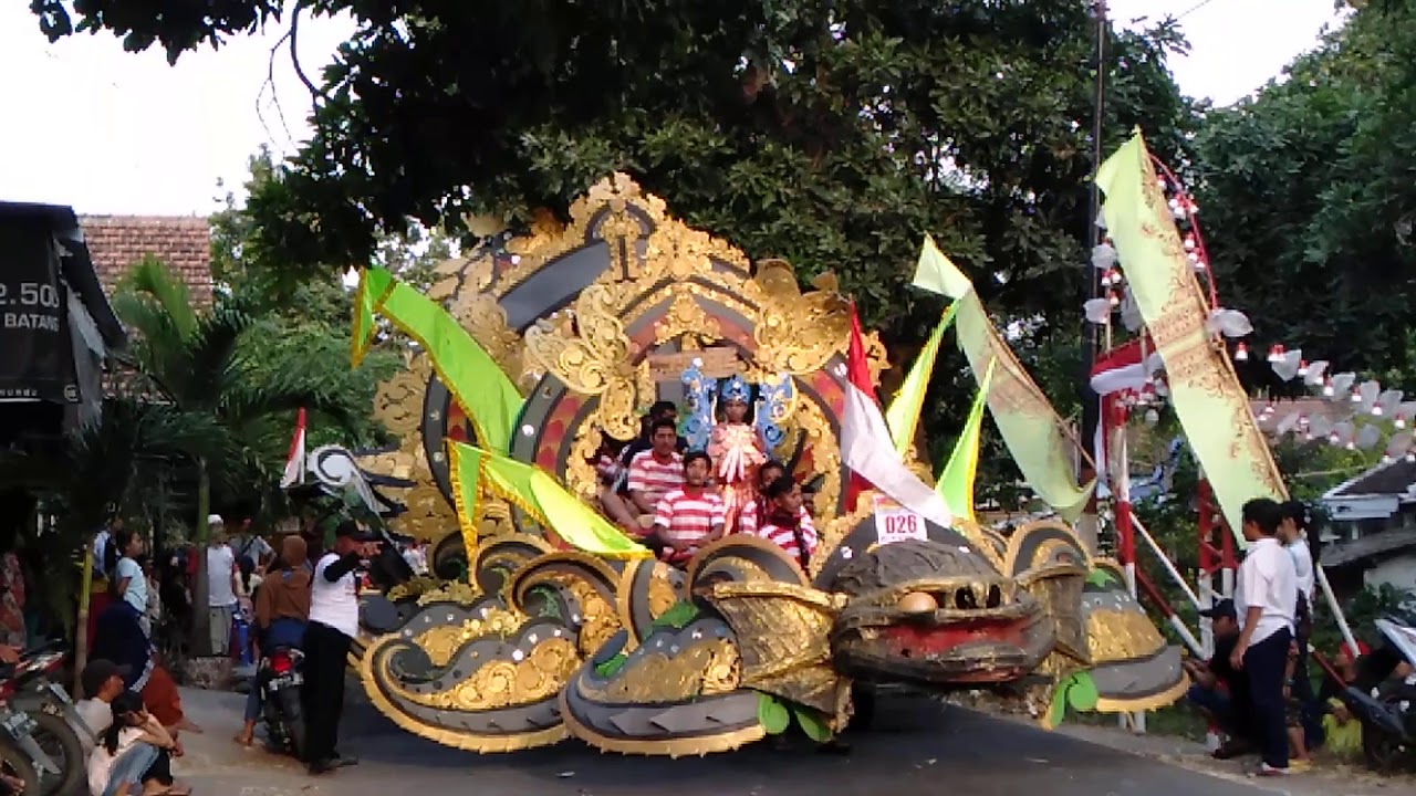 ul daul gajah mada live di desa condong kec. gading kab. probolinggo acara karnaval kemerdekaan