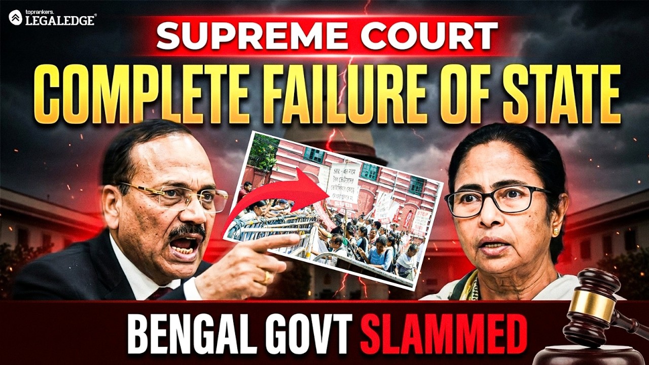 Malda Crisis | Supreme Court Slams Bengal Govt | Complete Failure of State | LegalEdge