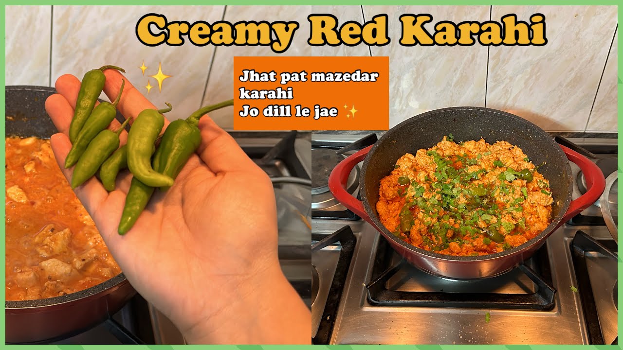Creamy Red Karahi - Dawat ki Jaan !!