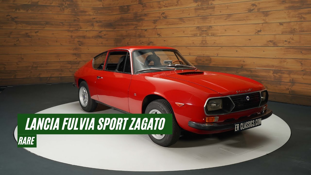 Lancia Fulvia Sport Zagato | Rare | Overhauled engine | 1972-VIDEO- www.ERclassics.com