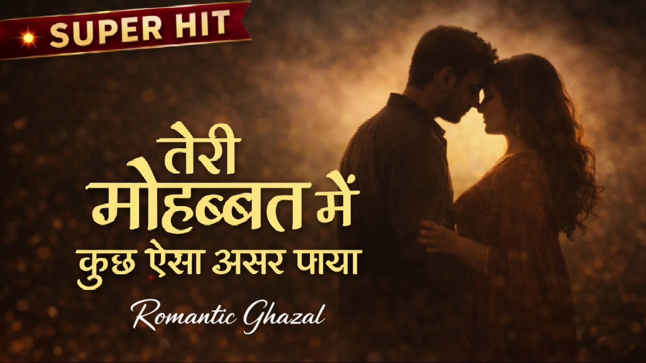 तेरी मोहब्बत में कुछ ऐसा असर पाया | Super Hit Romantic Ghazal | Heart Touching Hindi Ghazal