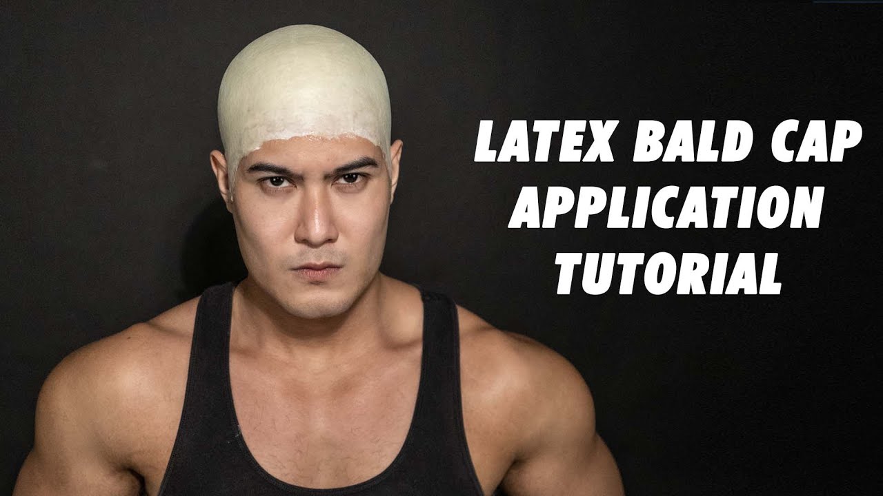 LATEX BALD CAP APPLICATION TUTORIAL | Prince De Guzman Transformations