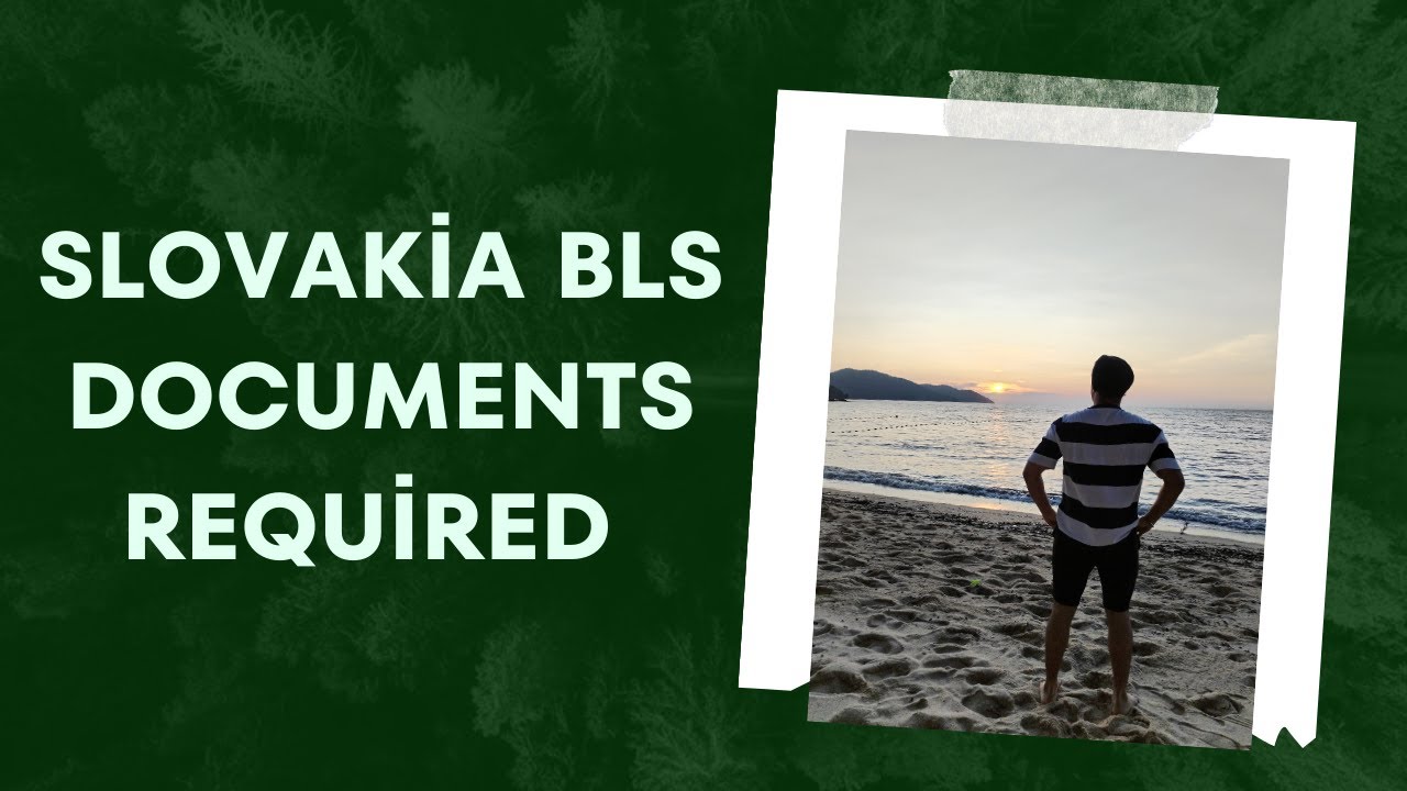 Slovakia work visa BLS documents required || work visa appointments #Euofly #slovakia #workvisas