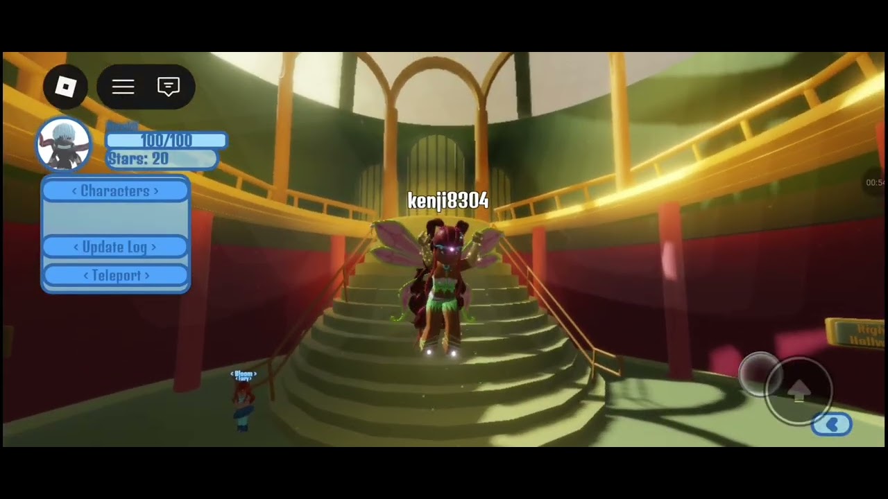 Aisha Enchantix, the Specialists added in Adventures of magix on roblox 